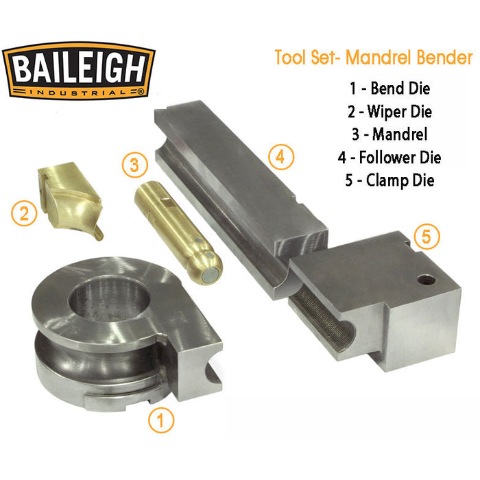 Baileigh MANDREL TUBE BENDER – MB-350-BA9-350MANDRELB