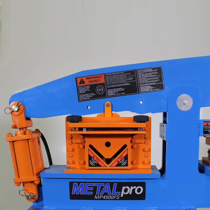 METALpro 45 Ton 110V Single Phase Foot Switch Controlled Ironworker - MP4500FS