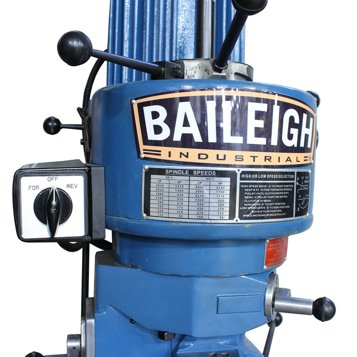 Baileigh VERTICAL MILL VM-836E-1-BA9-1020694