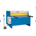 Knuth 5.4HP 81” KMT B 2053 Motorized Swing-Beam Shear - 133641 - AlpineTech Company